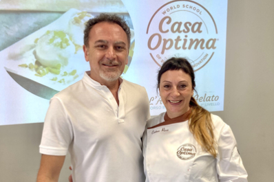Casa Optima, azienda leader nella produzione di gelato artigianale italiano, svolge una formazione intensiva al Villaggio del Fanciullo